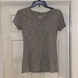 Black and white striped shirt